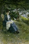 Anders Zorn In Scotland (Mrs. Symons) china oil painting artist